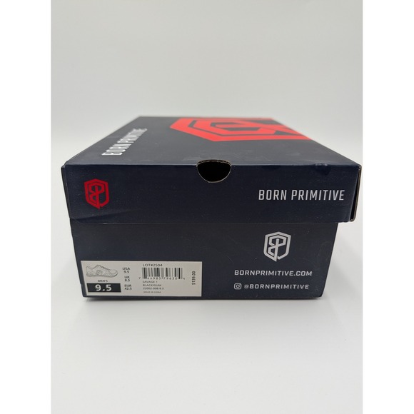 Born Primitive Savage 1 Mens Training Shoes Black Gum 22002-008-9.5 Size 9.5 NEW - Picture 11 of 12